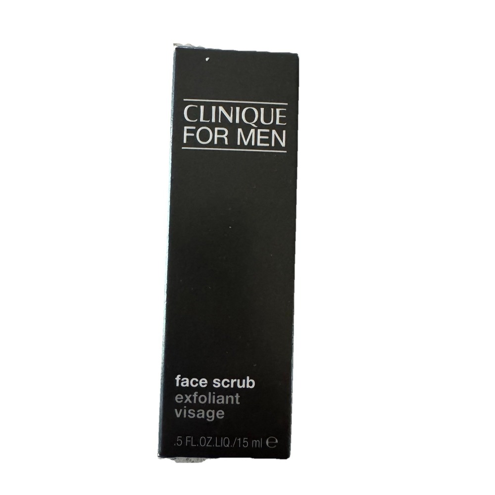 CLINIQUE ~‎ CLINIQUE FOR MEN FACE SCRUB ~ .5 OZ